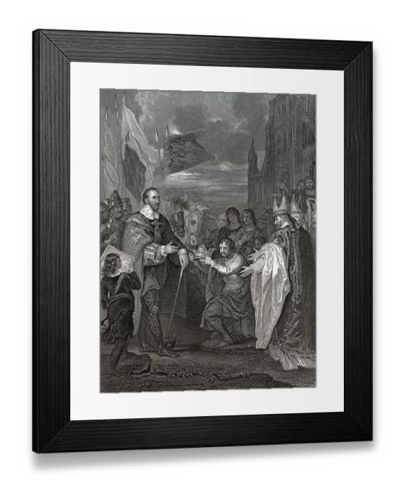 Framed Print : Wilhelm I. Wilhelm der Eroberer, ca