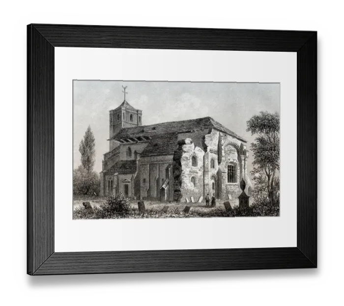 Framed Print : Waltham Abbey, Essex, England, Vereinigtes Koenigreich