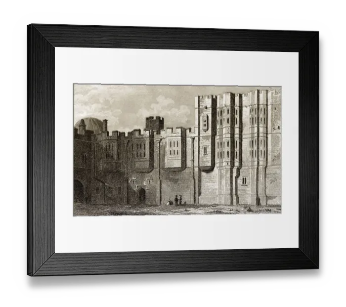 Framed Print : Schloss Windsor, Windsor, Berkshire, England, UK