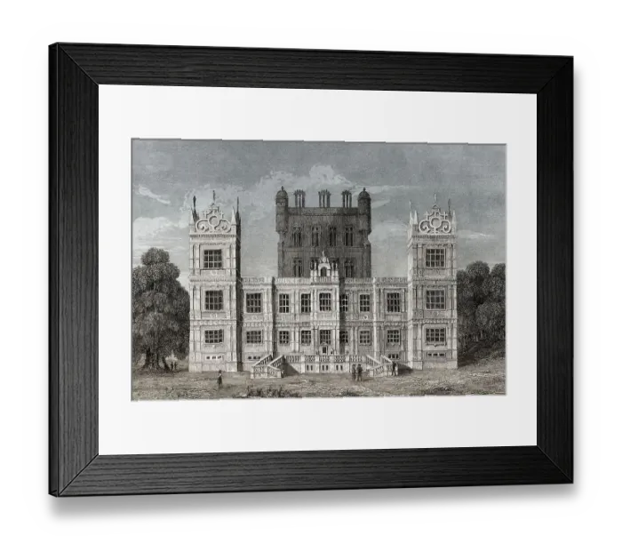 Framed Print : Wollaton Hall, Wollaton Park, Nottingham