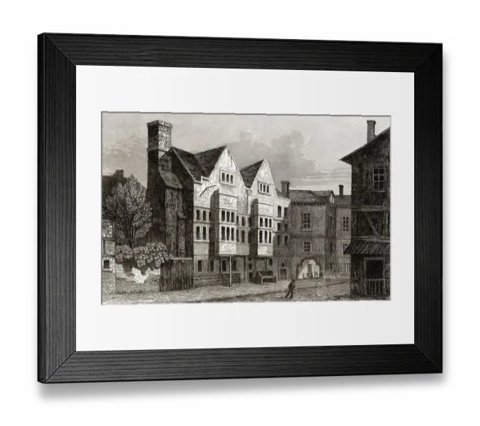 Framed Print : The Old Star Chamber, English court of law Framed Print : The Old Star Chamber, English court of law