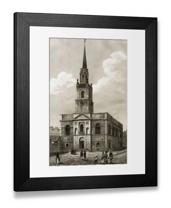 Framed Print : St James Church, an Anglican parish church in Clerkenwell Framed Print : St James Church, an Anglican parish church in Clerkenwell