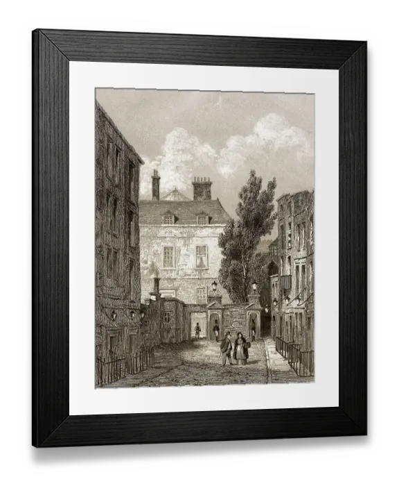 Framed Print : Warwick House London, Residenz von Prinzessin Charlotte Framed Print : Warwick House London, Residenz von Prinzessin Charlotte