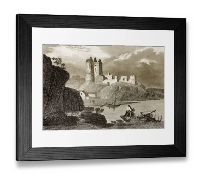 Framed Print : Ravenscraig Castle, Kirkcaldy, Schottland Framed Print : Ravenscraig Castle, Kirkcaldy, Schottland
