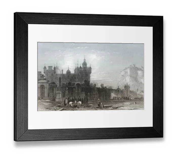 Framed Print : George Heriot's Hospital, Edinburgh