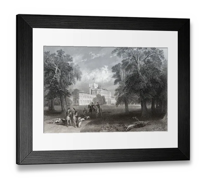 Framed Print : Gordon Castle, Gight, near Fochabers in Moray
