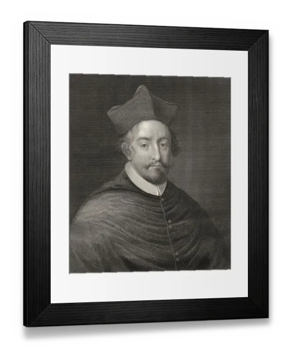 Framed Print : David Beaton, ca. 1494-1546, Erzbischof von St Framed Print : David Beaton, ca. 1494-1546, Erzbischof von St