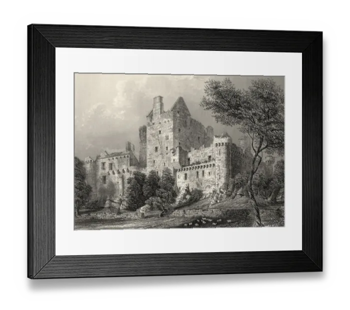 Framed Print : Craigmillar Castle, a ruined medieval castle in Edinburgh Framed Print : Craigmillar Castle, a ruined medieval castle in Edinburgh