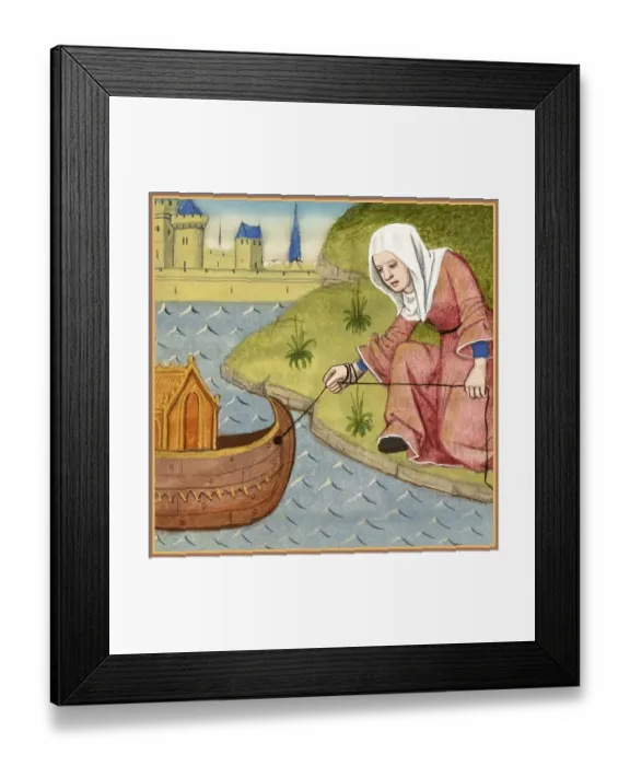 Framed Print : Quinta Claudia, eine roemische Adlige
