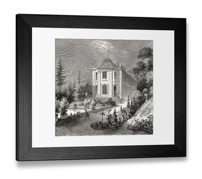 Framed Print : Haus von Laplace in Arcueil, Pierre-Simon Framed Print : Haus von Laplace in Arcueil, Pierre-Simon