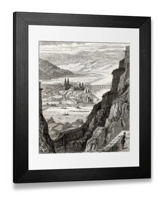 Framed Print : Fortress Ehrenbreitstein, Koblenz Framed Print : Fortress Ehrenbreitstein, Koblenz