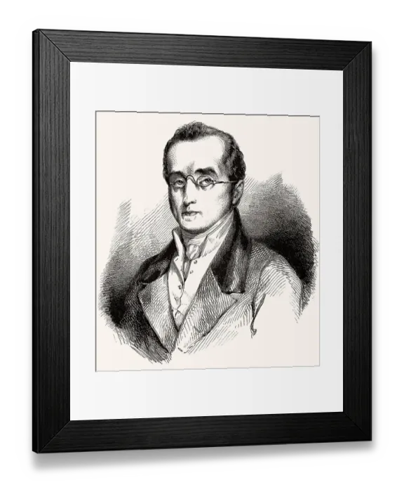Framed Print : Silvio Pellico, 1789-1854, italienischer Schriftsteller Framed Print : Silvio Pellico, 1789-1854, italienischer Schriftsteller