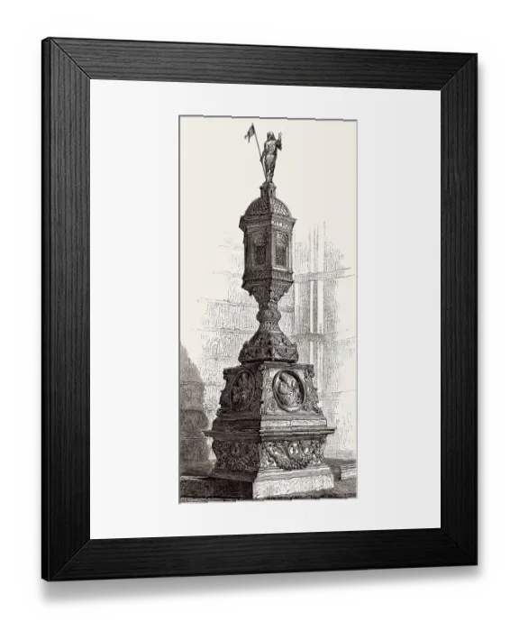 Framed Print : Das Taberakel der Basilika San Domenico