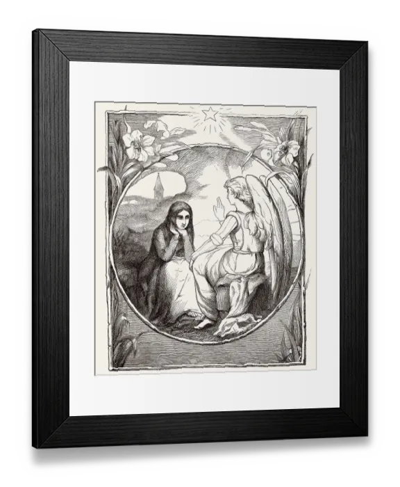Framed Print : Jeanne d'Arc, die Jungfrau von Orleans Framed Print : Jeanne d'Arc, die Jungfrau von Orleans