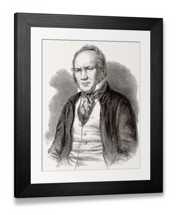 Framed Print : Jean Duplessis-Bertaux, 1747-1820