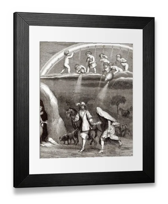 Framed Print : Virgile travesti, der verkleidete Vergil Framed Print : Virgile travesti, der verkleidete Vergil