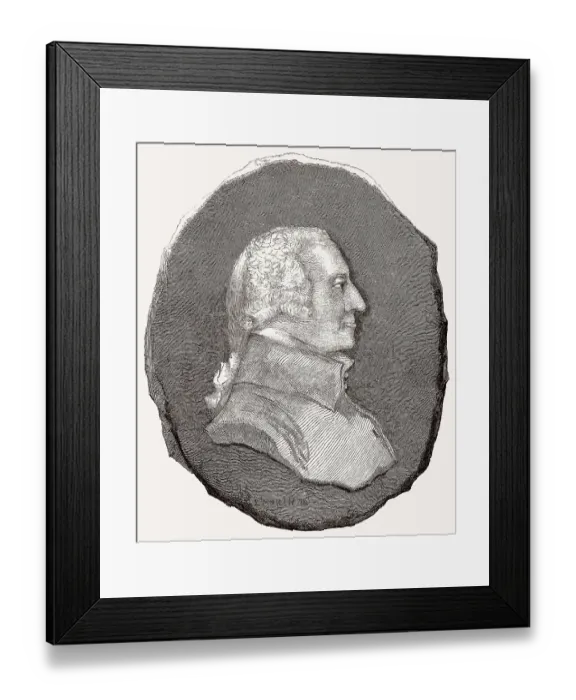 Framed Print : Adam Smith, 1723-1790, schottischer Moralphilosoph Framed Print : Adam Smith, 1723-1790, schottischer Moralphilosoph