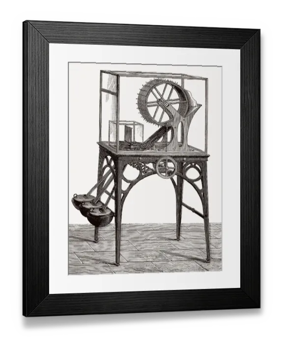 Framed Print : Muenzsortierer von Armand Pierre Seguier (1803-1876)