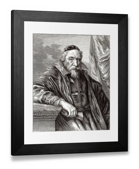Framed Print : Wenceslas Cobergher or Wenceslas Coebergher