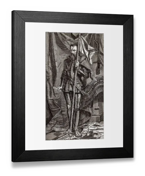 Framed Print : Heinrich I. Prinz von Joinville