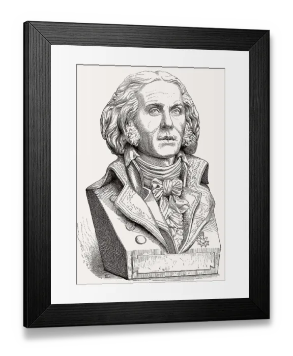 Framed Print : Nicolas-Antoine Taunay, 1755-1830