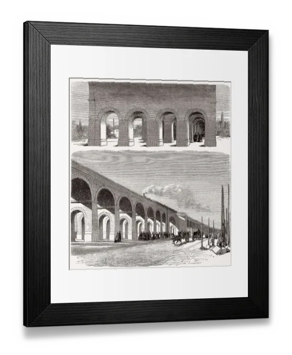 Framed Print : La porte du Point-du-Jour, Paris Framed Print : La porte du Point-du-Jour, Paris