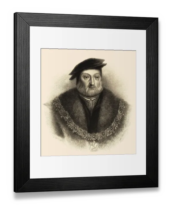 Framed Print : Charles Brandon, 1st Duke of Suffolk
