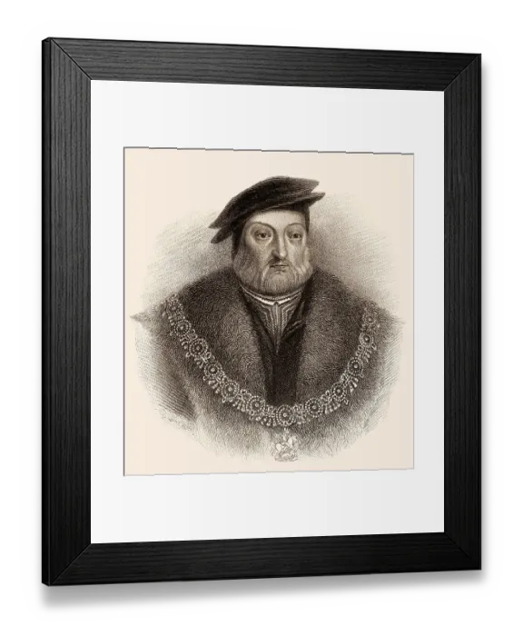 Framed Print : Charles Brandon, 1st Duke of Suffolk Framed Print : Charles Brandon, 1st Duke of Suffolk
