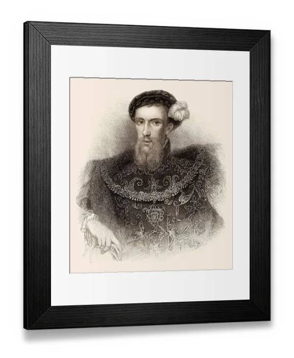 Framed Print : Henry Howard, Graf von Surrey, 1516 - 1547 Framed Print : Henry Howard, Graf von Surrey, 1516 - 1547