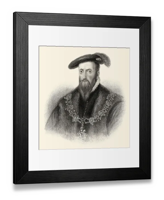 Framed Print : Edward Seymour, 1st Duke of Somerset