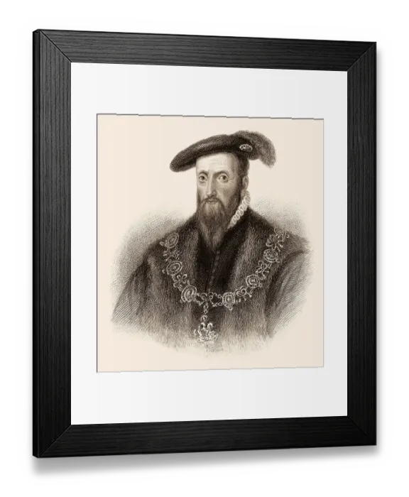 Framed Print : Edward Seymour, 1st Duke of Somerset
