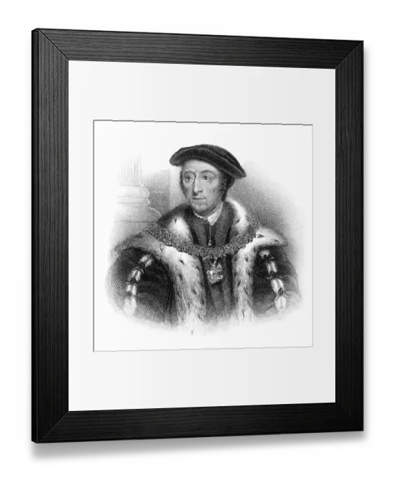 Framed Print : Thomas Howard, 3. Herzog von Norfolk