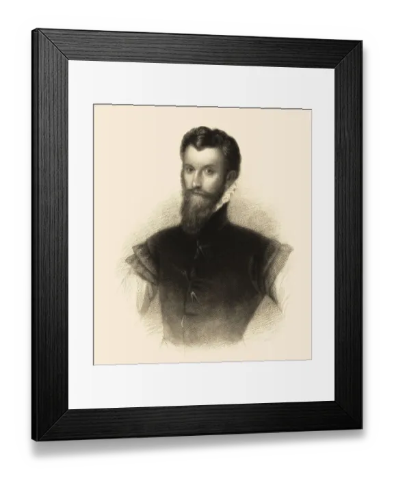 Framed Print : Edward Courtenay, 1. Earl of Devon, ca