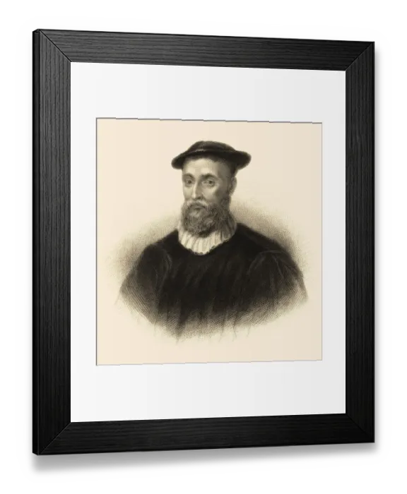 Framed Print : John Knox, ca. 1514-1572, schottischer Geistlicher Framed Print : John Knox, ca. 1514-1572, schottischer Geistlicher