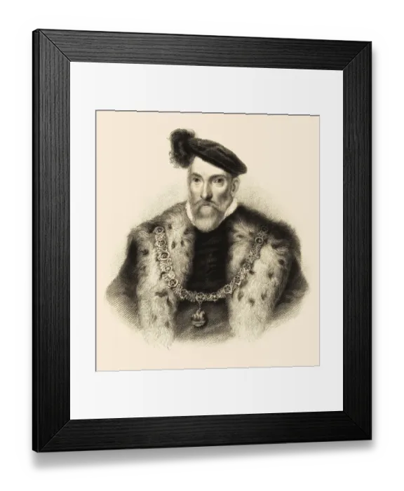 Framed Print : Henry Fitz-Alan, 19. Earl of Arundel