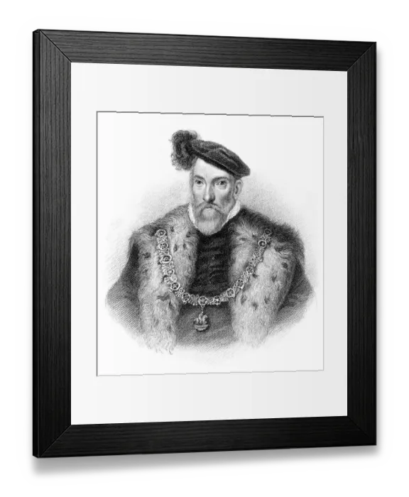 Framed Print : Henry Fitz-Alan, 19. Earl of Arundel Framed Print : Henry Fitz-Alan, 19. Earl of Arundel