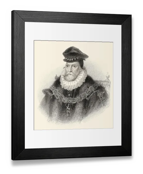 Framed Print : Edward Fiennes de Clinton, 1. Earl of Lincoln Framed Print : Edward Fiennes de Clinton, 1. Earl of Lincoln