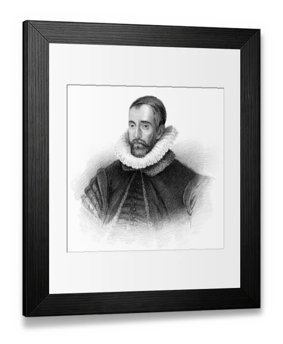 Framed Print : Sir Francis Walsingham, c. 1532-1590 Framed Print : Sir Francis Walsingham, c. 1532-1590