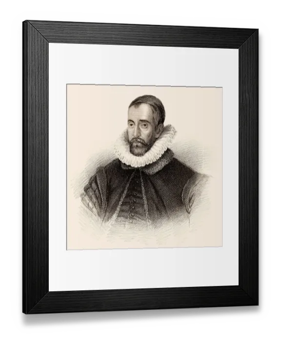 Framed Print : Sir Francis Walsingham, c. 1532-1590