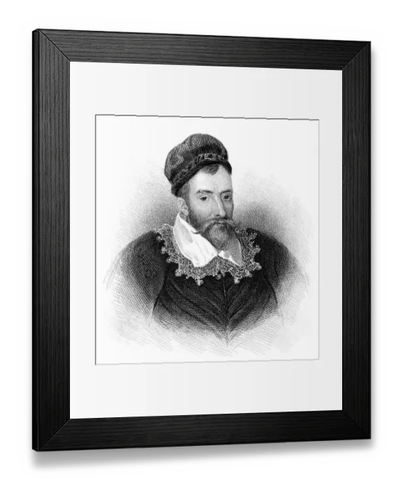 Framed Print : John Maitland, 1. Lord Maitland of Thirlestane