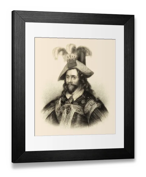 Framed Print : Sir George Clifford, 3. Earl of Cumberland Framed Print : Sir George Clifford, 3. Earl of Cumberland