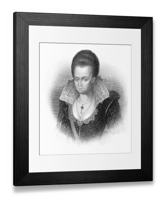 Framed Print : Lady Arbella Stuart or Arabella Stewart