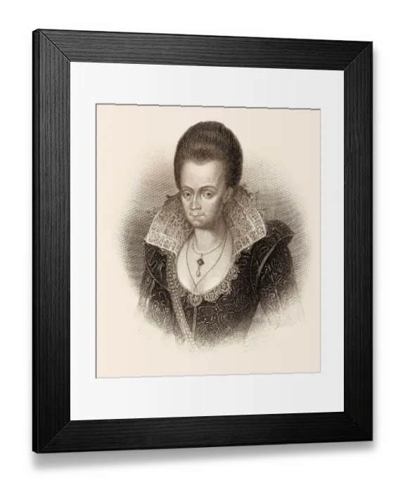 Framed Print : Lady Arbella Stuart or Arabella Stewart