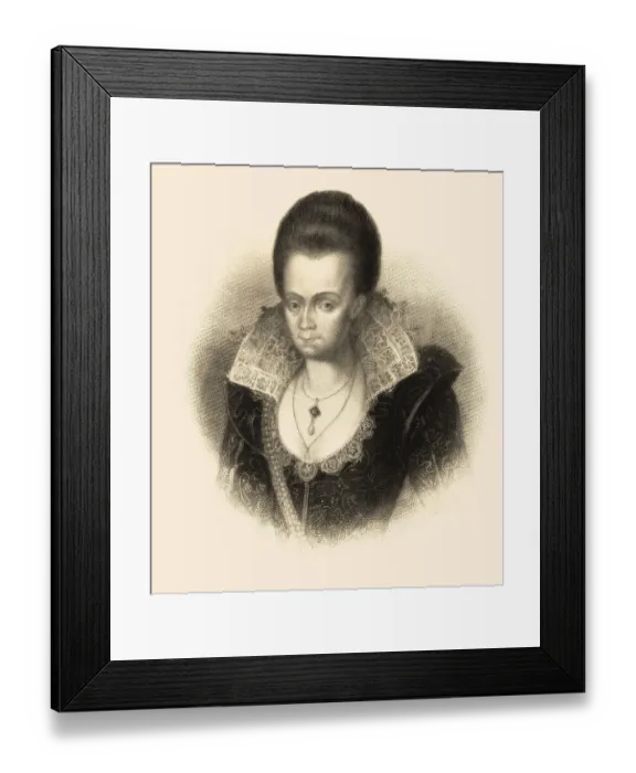 Framed Print : Lady Arbella Stuart or Arabella Stewart