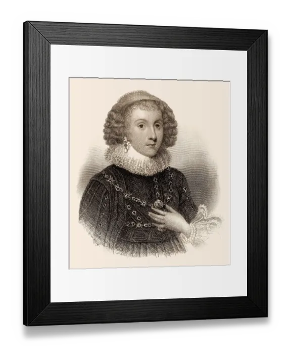 Framed Print : Mary Herbert, Graefin von Pembroke Framed Print : Mary Herbert, Graefin von Pembroke