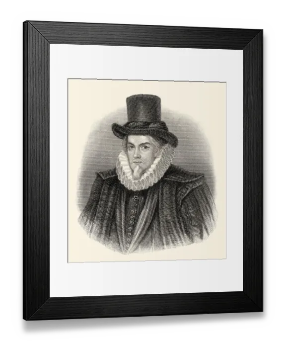 Framed Print : Sir Thomas Cecil, 1. Earl of Exeter
