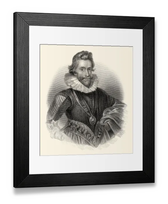 Framed Print : Henry Wriothesley, 3. Earl of Southampton Framed Print : Henry Wriothesley, 3. Earl of Southampton