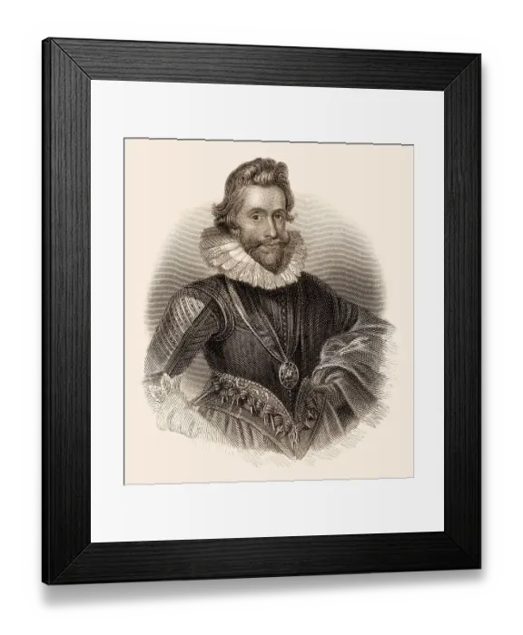 Framed Print : Henry Wriothesley, 3. Earl of Southampton