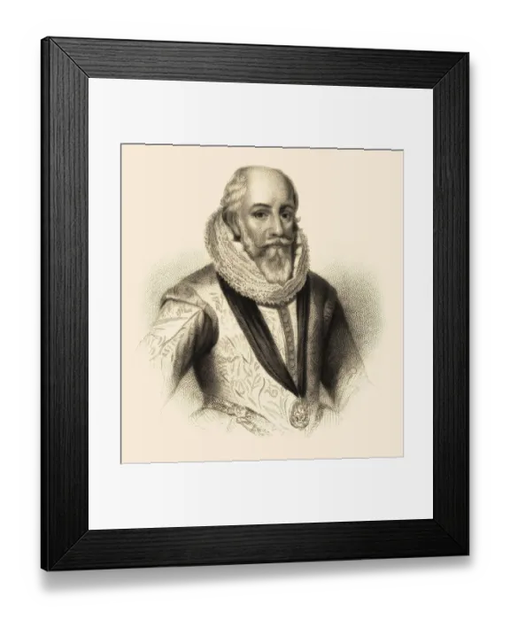 Framed Print : Edward Somerset, 4. Earl of Worcester Framed Print : Edward Somerset, 4. Earl of Worcester