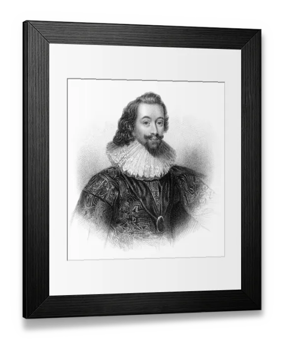 Framed Print : George Villiers, 1. Duke of Buckingham Framed Print : George Villiers, 1. Duke of Buckingham